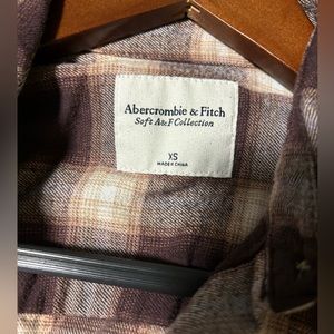 ABERCROMBIE FLANNEL XS COZY